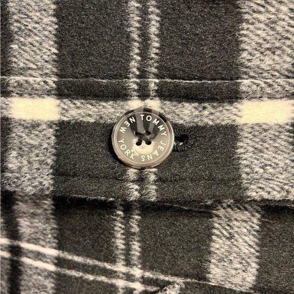TOMMY HILFIGER Long Checkered Coat - Picture 6 of 13